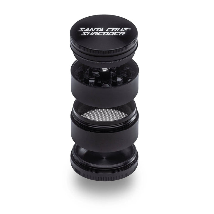 Santa Cruz kräutermühle Shredder 4-teilig schwarz