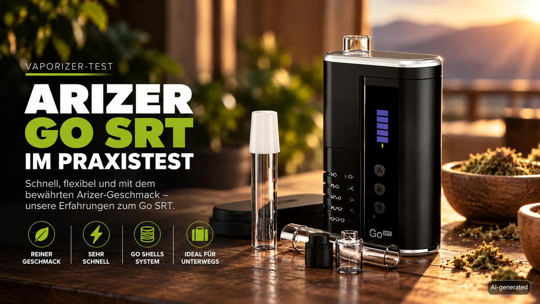 Arizer Go SRT Praxistest Blog Banner