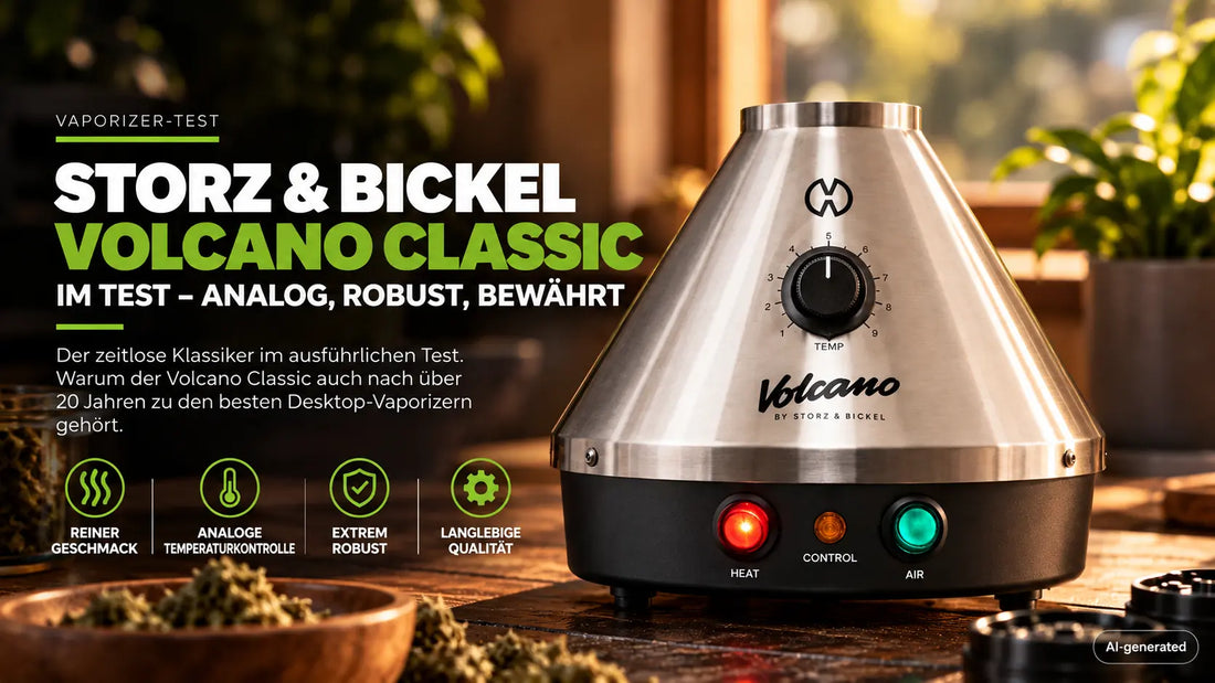 Storz und Bickel Volcano Classic im Test Blog Banner