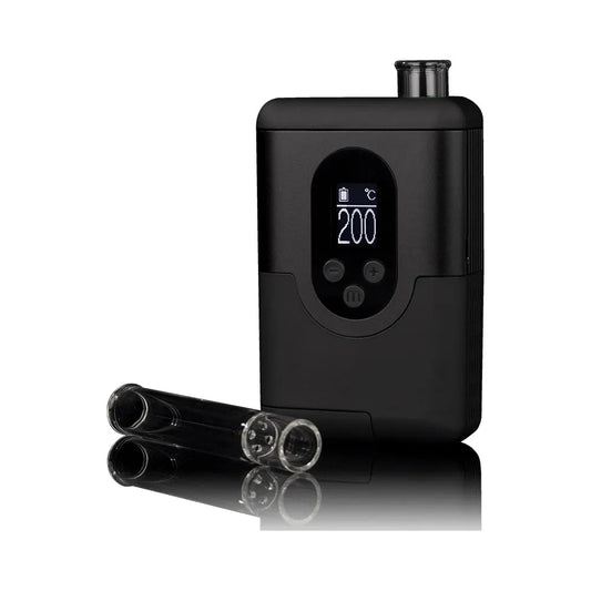 Arizer ArGo schwarz Frontansicht gedreht