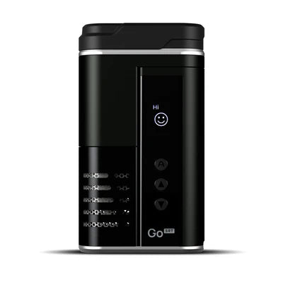 Arizer Go SRT, vista frontale con display a colori