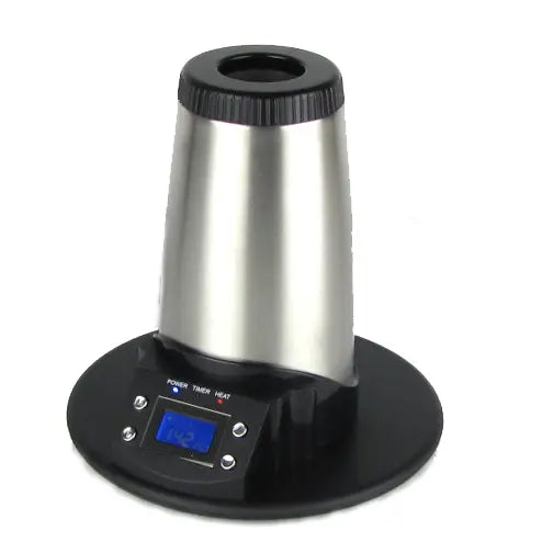 Arizer V-Tower: vista frontal del vaporizador de sobremesa