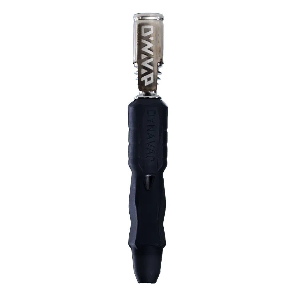 DynaVap B2 battery-free herb vaporizer standing with cap and case  