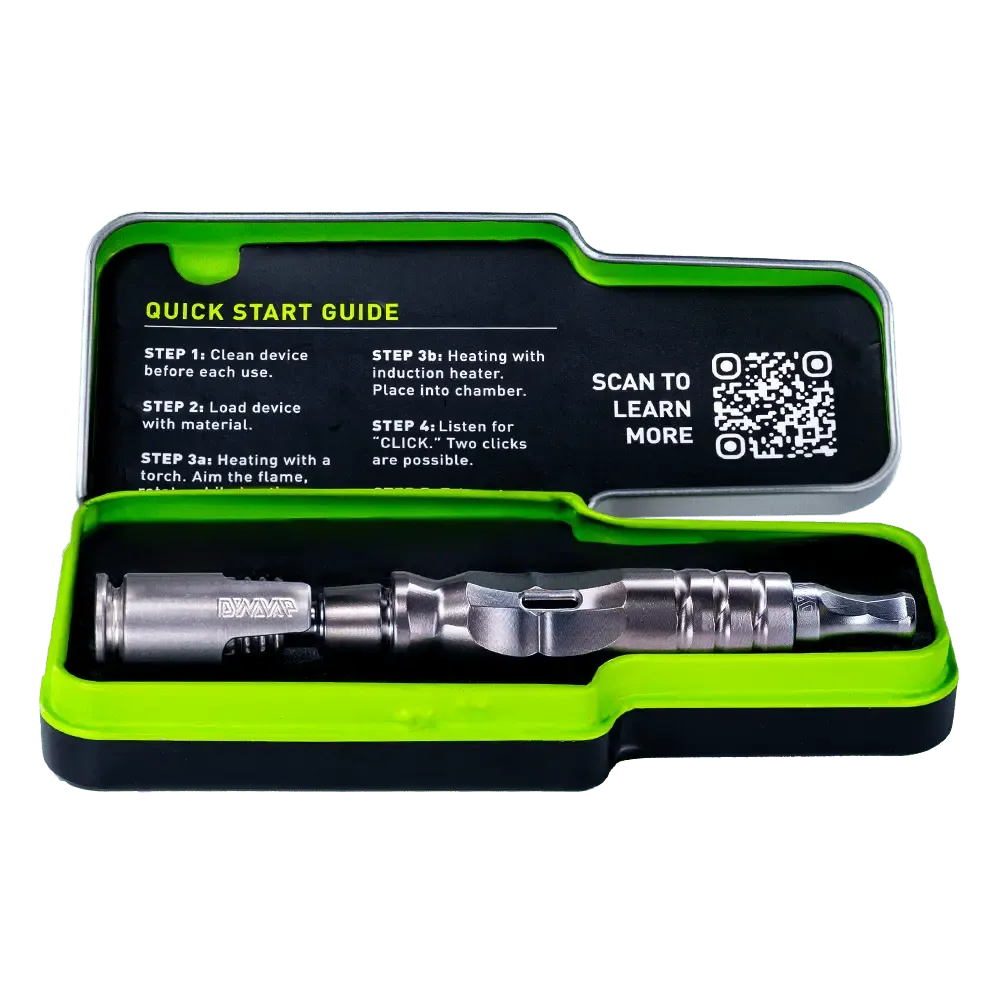 DynaVap HyperDyn Metall Case Frontansicht