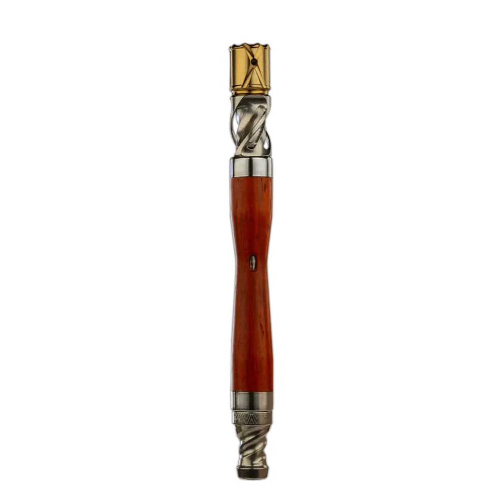 DynaVap WoodWynd Vaporizer Holz Stem Frontansicht ohne Cap