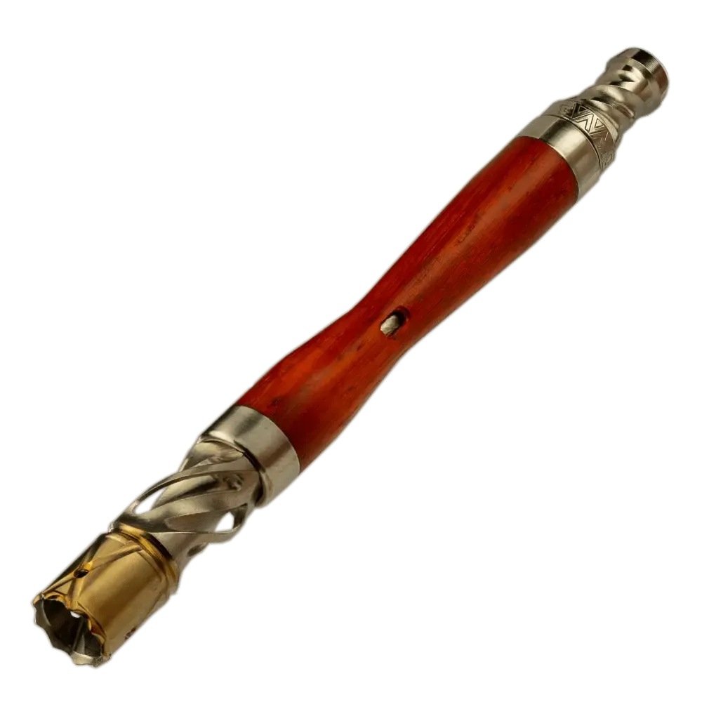 DynaVap WoodWynd Vaporizer Holz Stem schräg