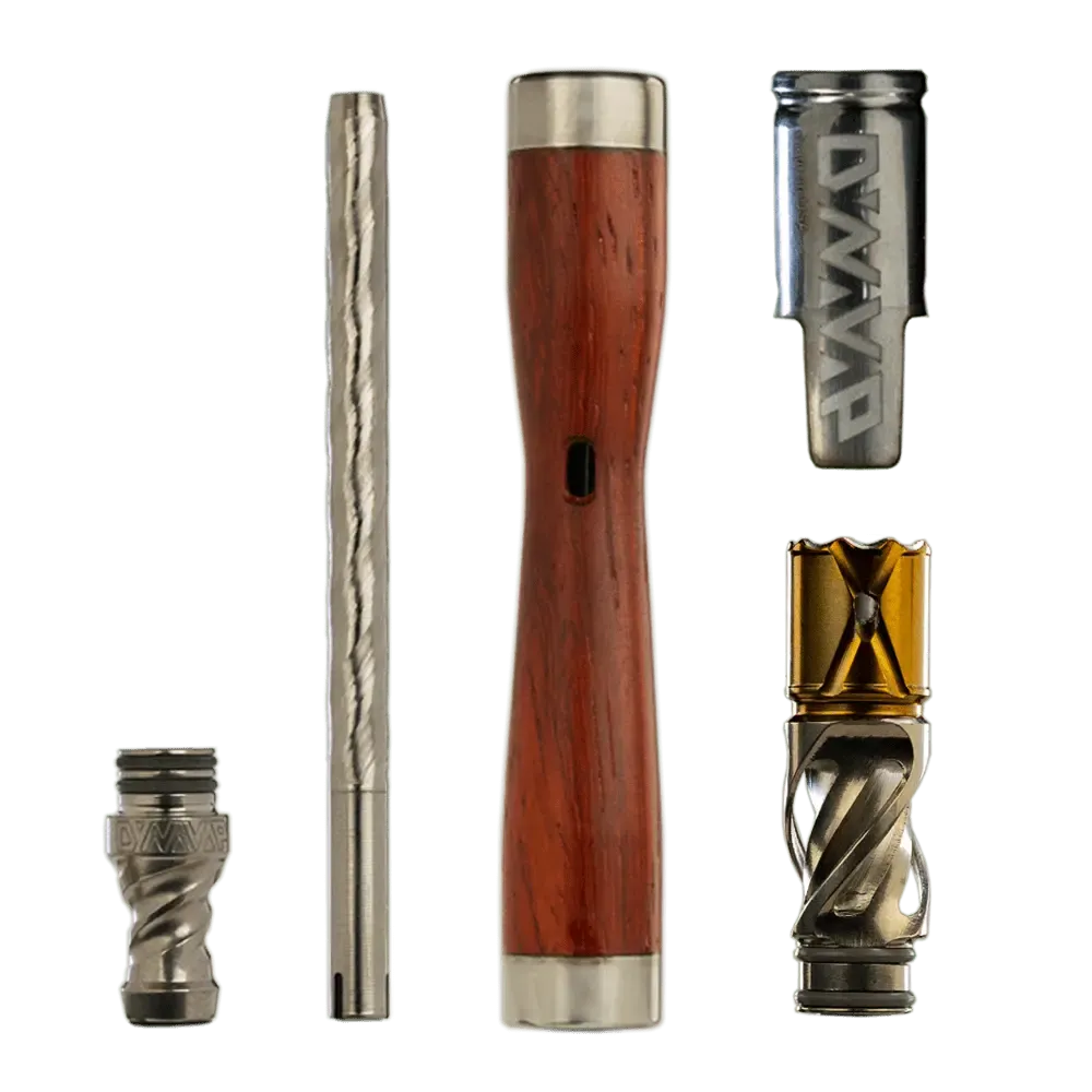DynaVap WoodWynd Vaporizer Holz Stem zerlegt Detail