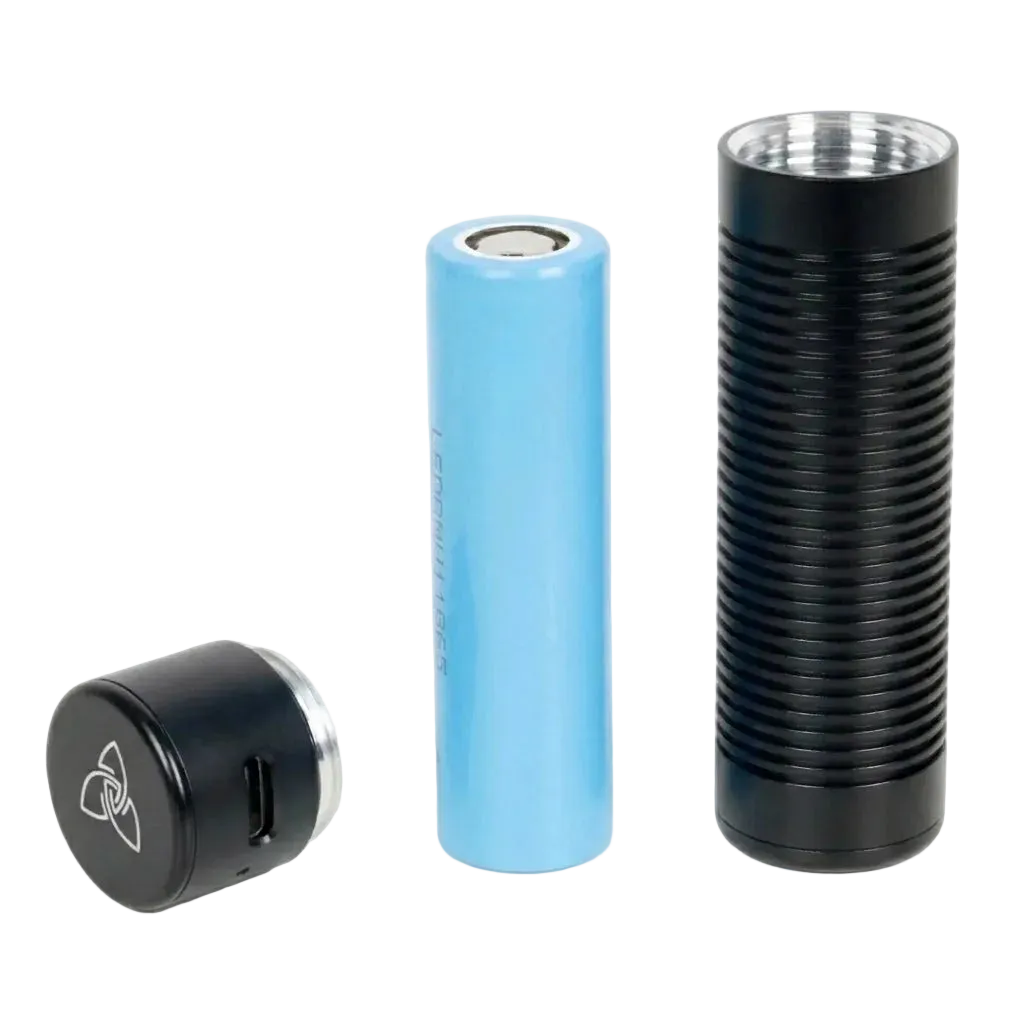 Hizen USB-C Ladeset für 18650er Akkuzellen