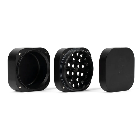 PAX Vaporizer Zubehör Grinder schwarz zerlegt