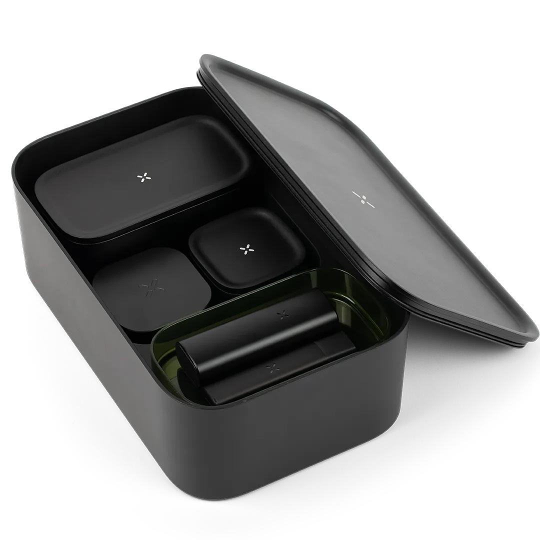 PAX Zubehör Stash Box Aufbewahrungsbox für Kräuter schwarz Details