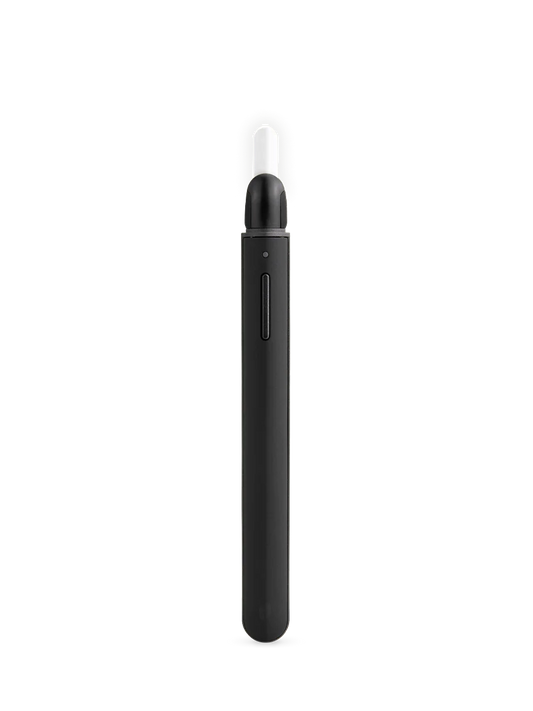 Puffco Hot Knife V2 in Onyx Frontansicht ohne Cap