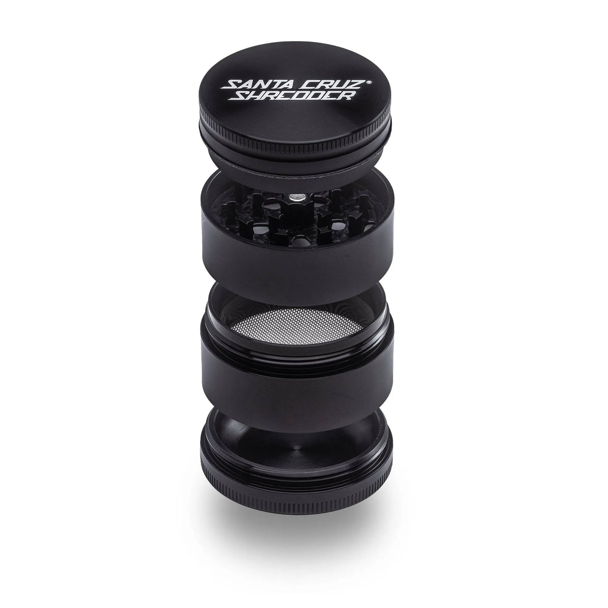 Santa Cruz kräutermühle Shredder 4-teilig schwarz