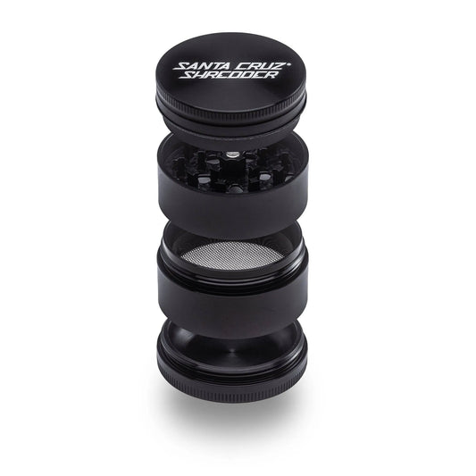 Santa Cruz kräutermühle Shredder 4-teilig schwarz