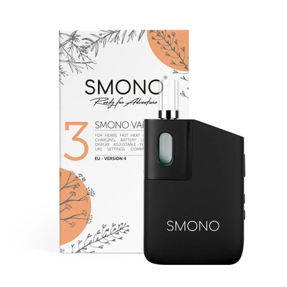 Smono 3 Kräuterverdampfer Front vor Verpackung 