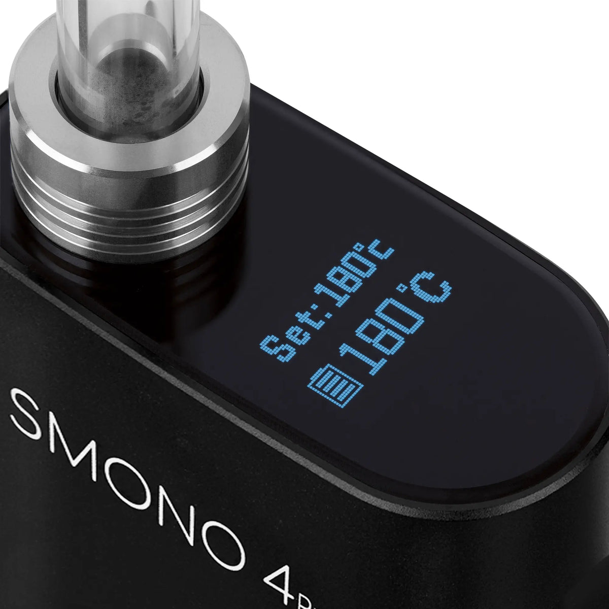 Smono 4 Pro Kräuterverdampfer Display Closeup