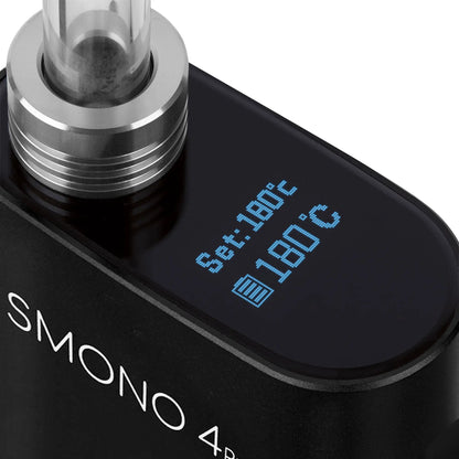 Smono 4 Pro Kräuterverdampfer Display Closeup