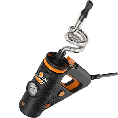 Storz & Bickel Plenty Vaporizer schwarz Vorderansicht schräg