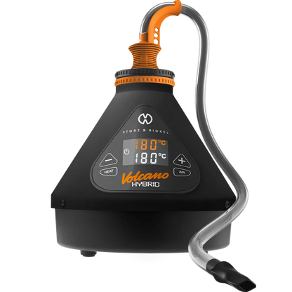 Storz und Bickel Volcano Hybrid Schwarz Anwendung Schlauch