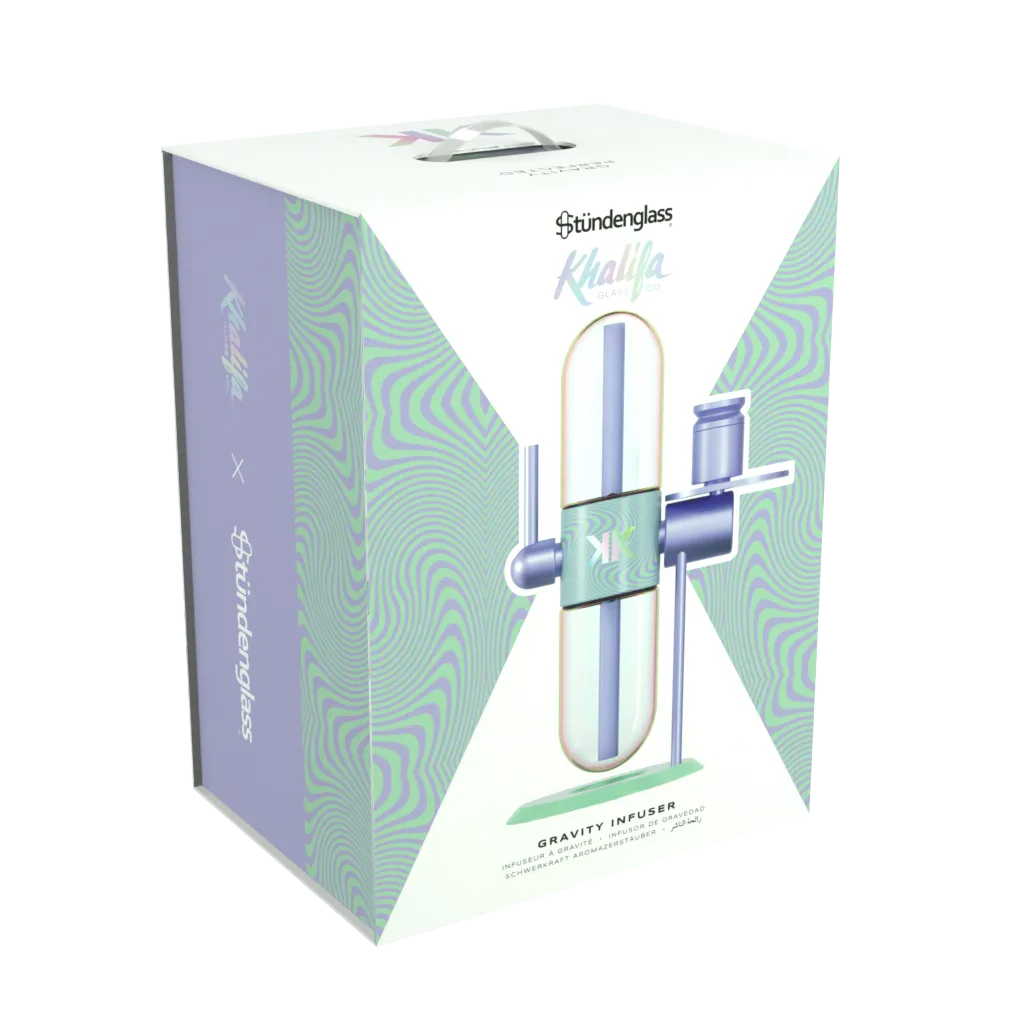Stündenglass Gravity Infuser Khalifa Edition box