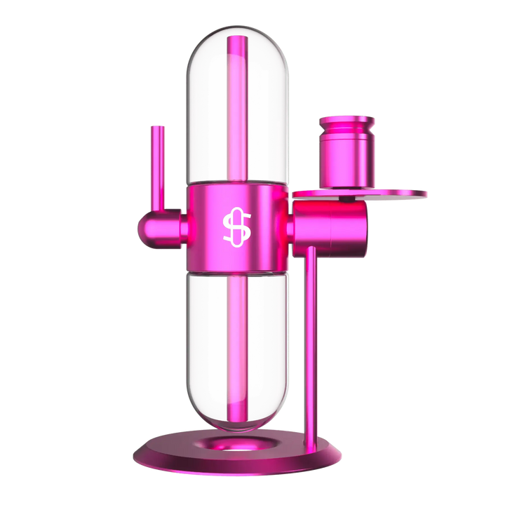 Stündenglass Gravity Infuser Pink Frontansicht