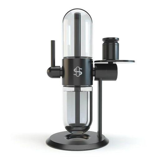 Stündenglass Gravity Infuser Schwarz Frontansicht