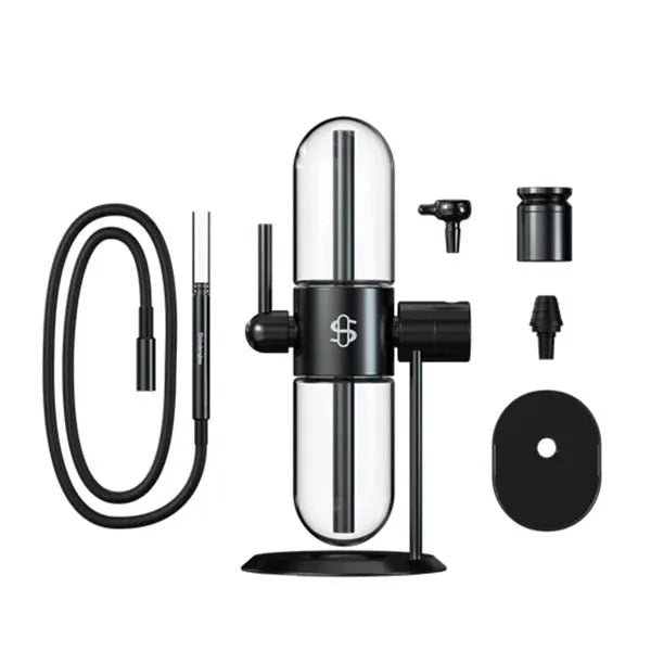 Stündenglass Gravity Infuser Schwarz Lieferumfang