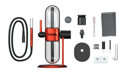 Stündenglass Gravity Infuser Tyson Edition Lieferumfang
