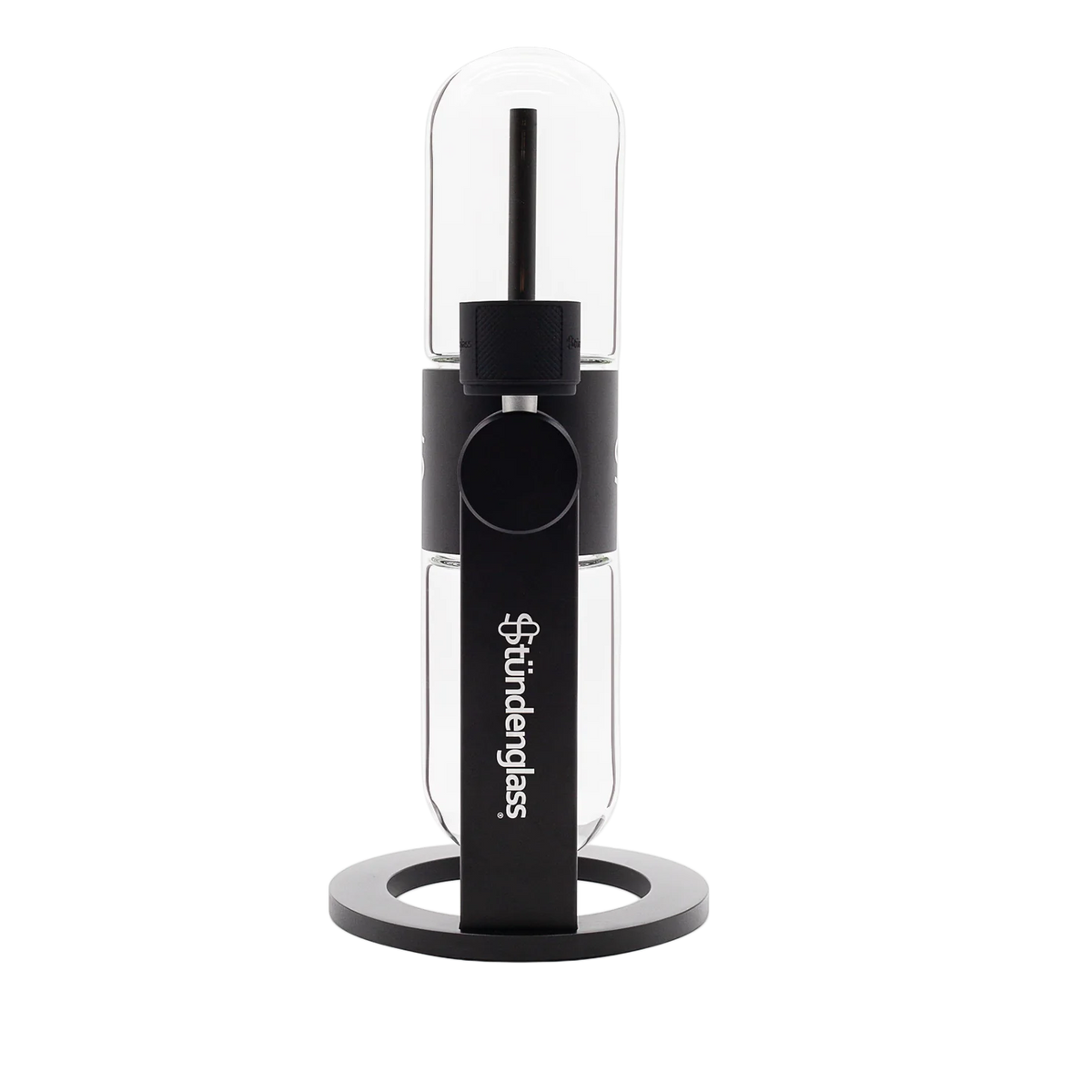 Stündenglass gravity Infuser / Gravity Hookah schwarz seite rechts