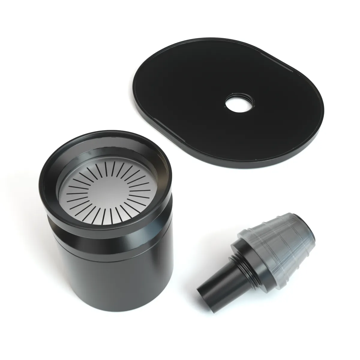 Stündenglass Gravity Infuser Kompact schwarz Zubehör